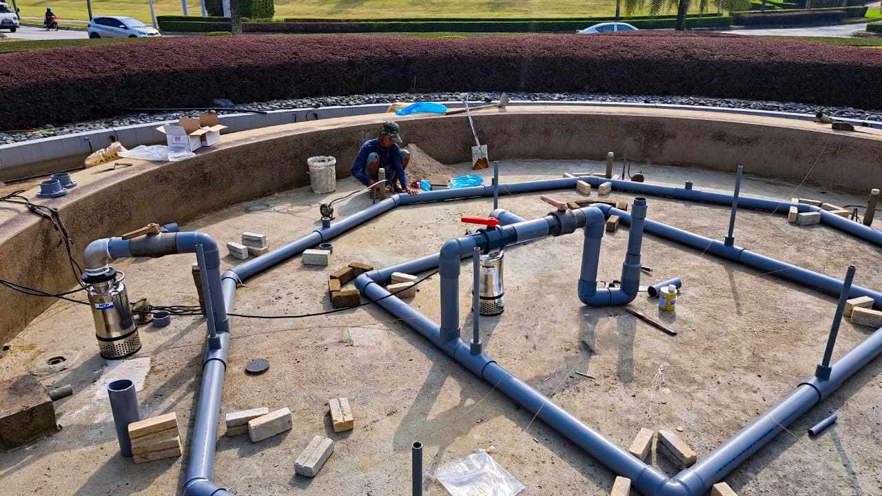 Landmark Residential Fountain in Semenyih, Malaysia Landmark Residential Fountain in Semenyih, Malaysia