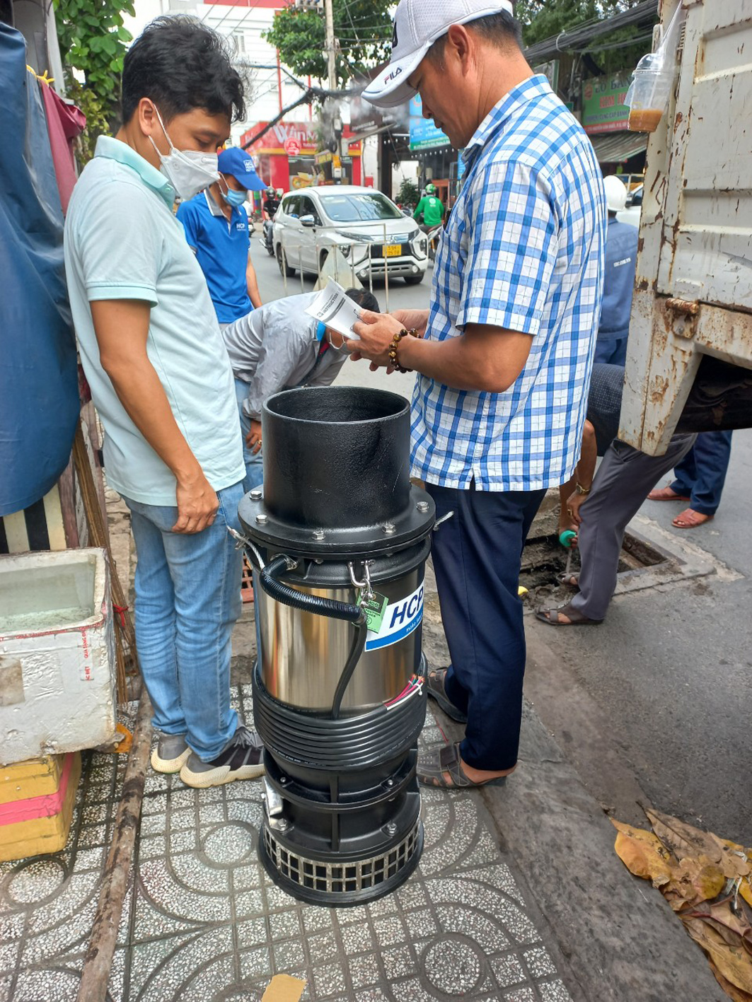 Hệ Thống Xử Lý Điểm Ngập Đường Nguyễn Văn Khối – Gò Vấp