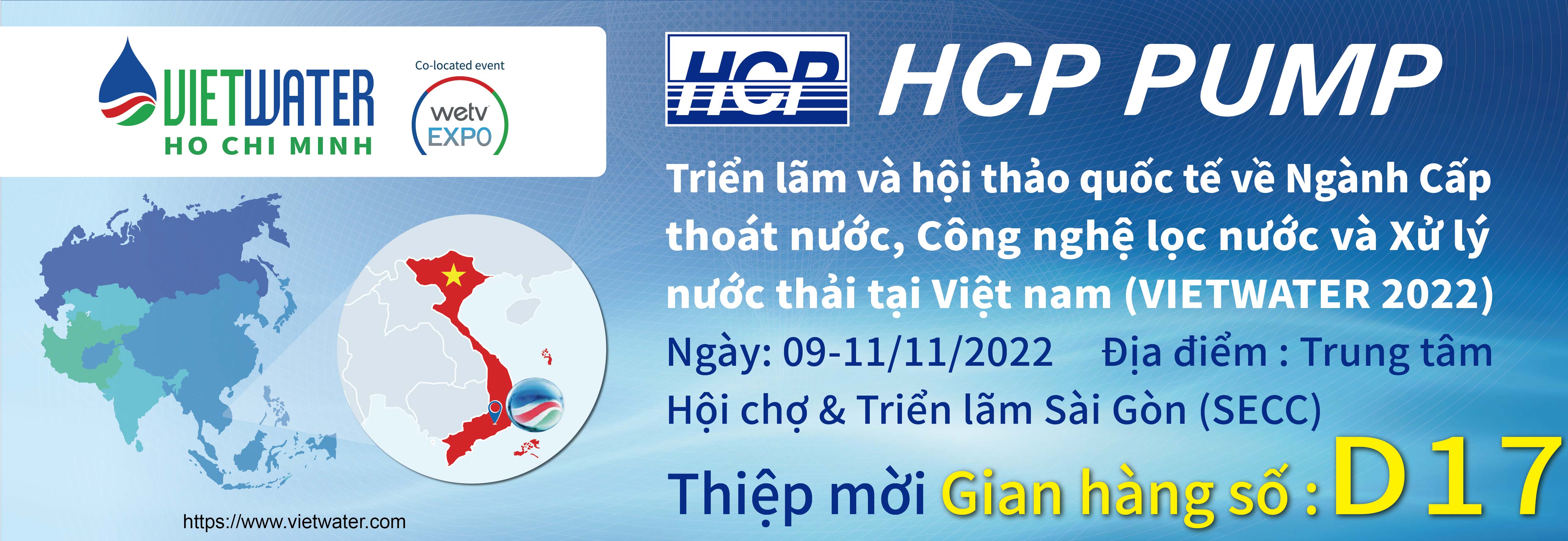 [Xem trước Triển lãm] 2022 11/9-11/11 VIEWATER HO CHI MINH